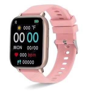 Smart Watch with Pink Band